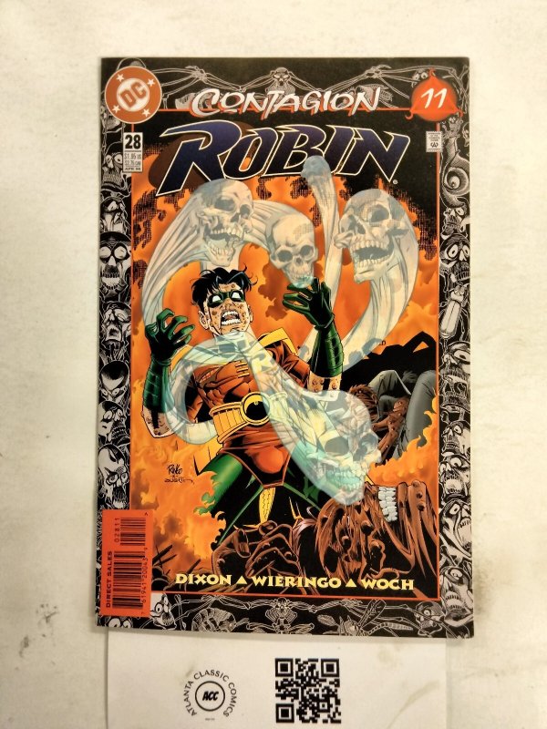 Robin #28 (DC Comics, 1996), raw comic book in NM condition — front cover