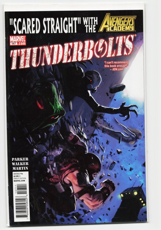 Thunderbolts #147 (Marvel Comics, 2010), raw, ungraded comic book — front cover