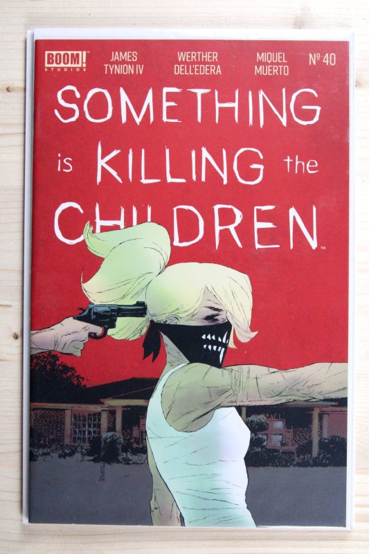 Something is Killing the Children #40 (Boom! Studios, 2024), raw comic book in NM+ 9.6 condition — front cover