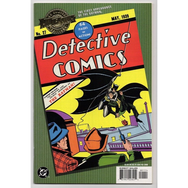 Detective Comics #27 (DC Comics, 2000), raw comic book in NM+ 9.6 condition — front cover