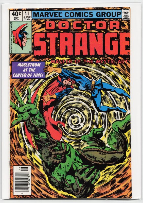 Doctor Strange #41 (Marvel Comics, 1980), raw, ungraded comic book — front cover