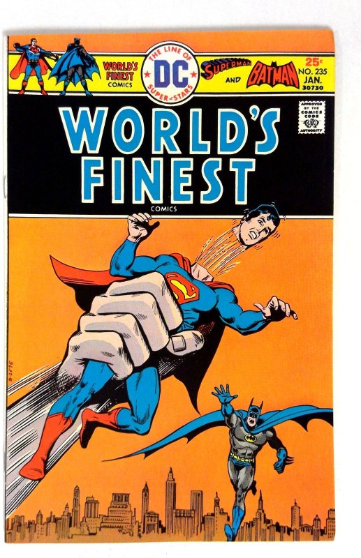 World's Finest Comics #235 (DC Comics, 1976), raw comic book in NM- condition — front cover