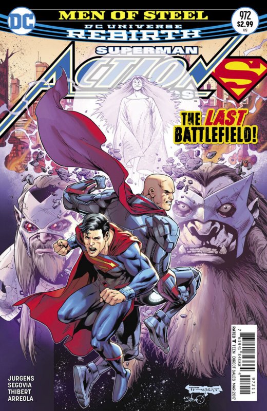 Action Comics #972 (DC Comics, 2016), raw comic book in VF/NM condition — front cover