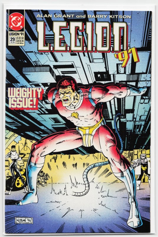 L.e.g.i.o.n #29 (1991), raw, ungraded comic book — front cover