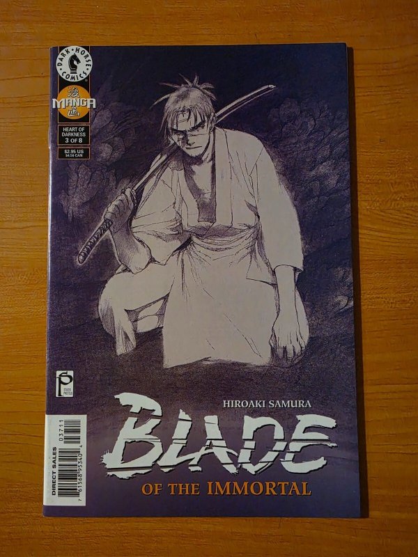 Blade of the Immortal #37 (Dark Horse Comics, 1999), raw comic book in NM condition — front cover