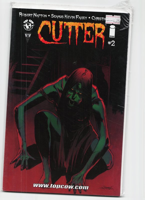Cutter #2 (2014), raw, ungraded comic book — front cover