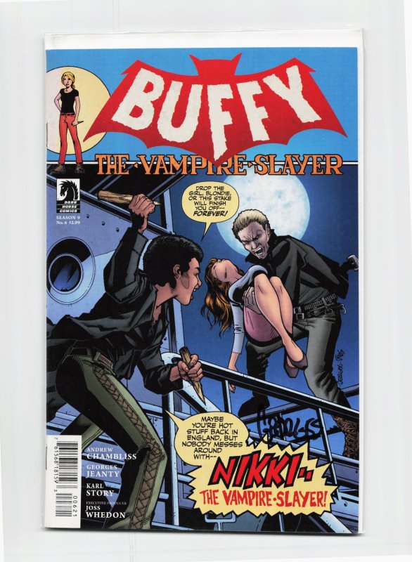 Buffy the Vampire Slayer Season Nine #6 (Dark Horse Comics, 2012), raw, ungraded comic book — front cover