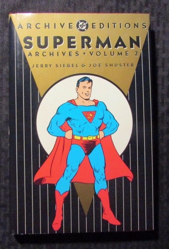 DC Archives Superman v.2 Hc/dj Nm/vf Siegel & Shuster (DC Comics), raw comic book in NM condition — front cover