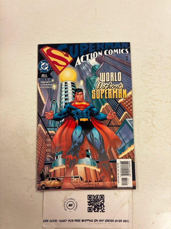 Action Comics #811 (DC Comics), raw comic book in NM condition — front cover