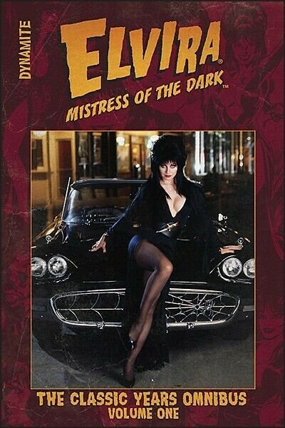 Elvira Mistress of the Dark Classic Years Omnibus Vol.1signed Edition Hardcover, raw, ungraded comic book — front cover