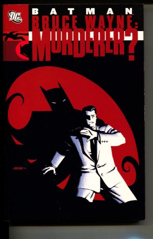Batman Bruce Wanye: Murderer? TPB Trade, raw, ungraded comic book — front cover