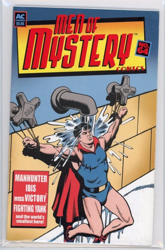 Men of Mystery Comics #64 (2007), raw comic book in VF- 7.5 condition — front cover