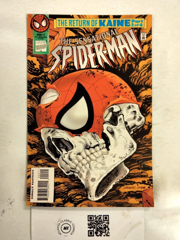 Sensational Spider-Man #2 (Marvel Comics), raw comic book in NM condition — front cover