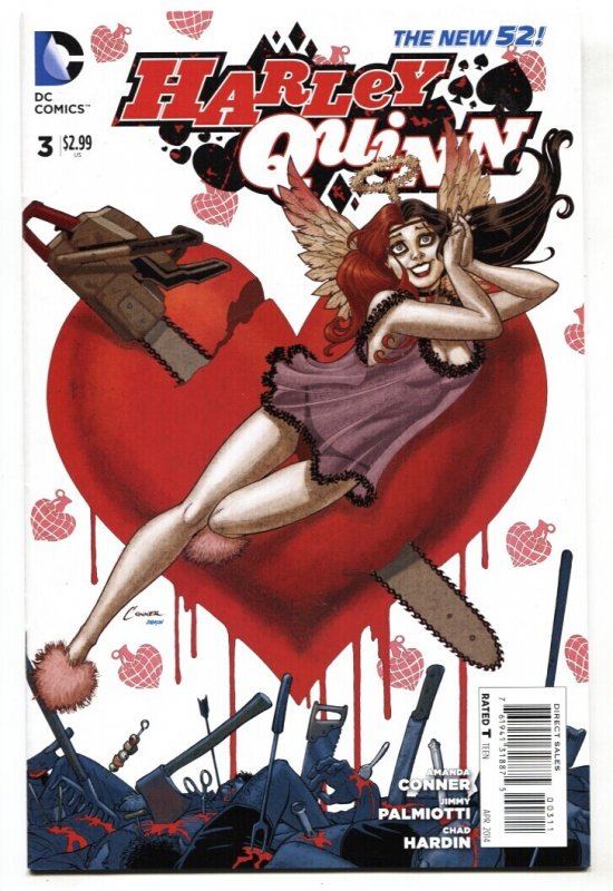 Harley Quinn #3 (DC Comics, 2014), raw comic book in NM- condition — front cover