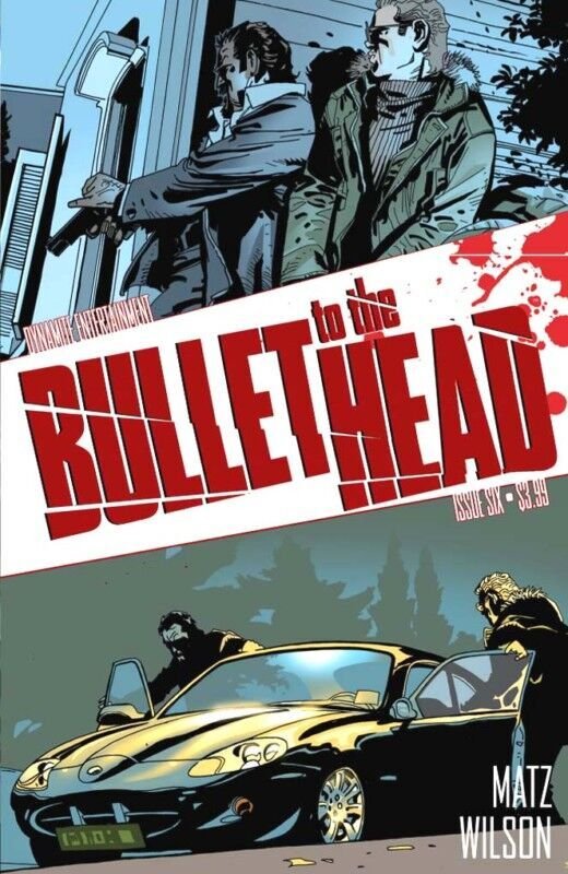 Bullet to the Head #6, raw comic book in VF/NM condition — front cover