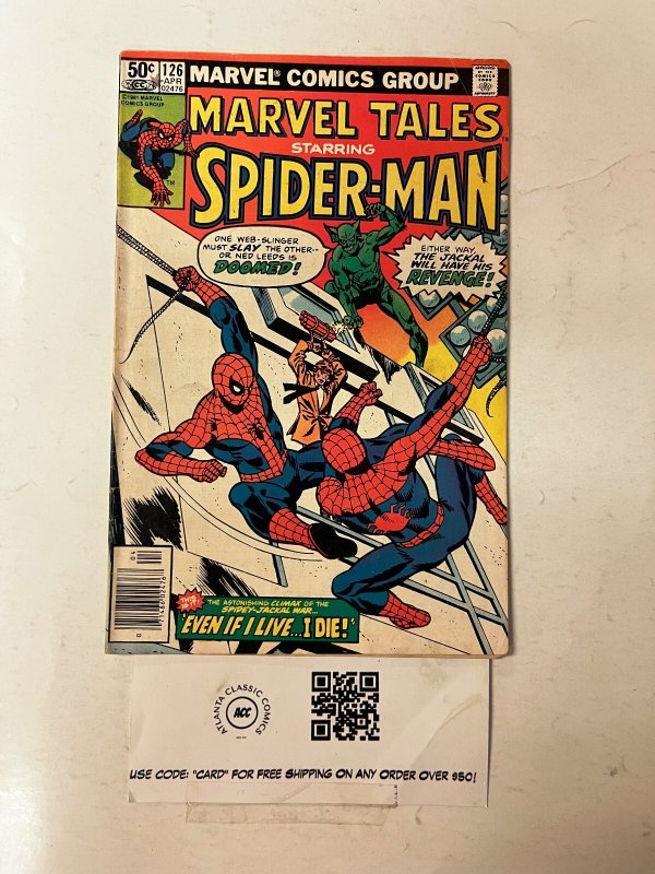 Marvel Tales Starring Spider-Man #128 (Marvel Comics), raw comic book in FN condition — front cover