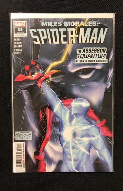 Miles Morales: Spider-Man #35 (Marvel Comics, 2022), raw, ungraded comic book — front cover
