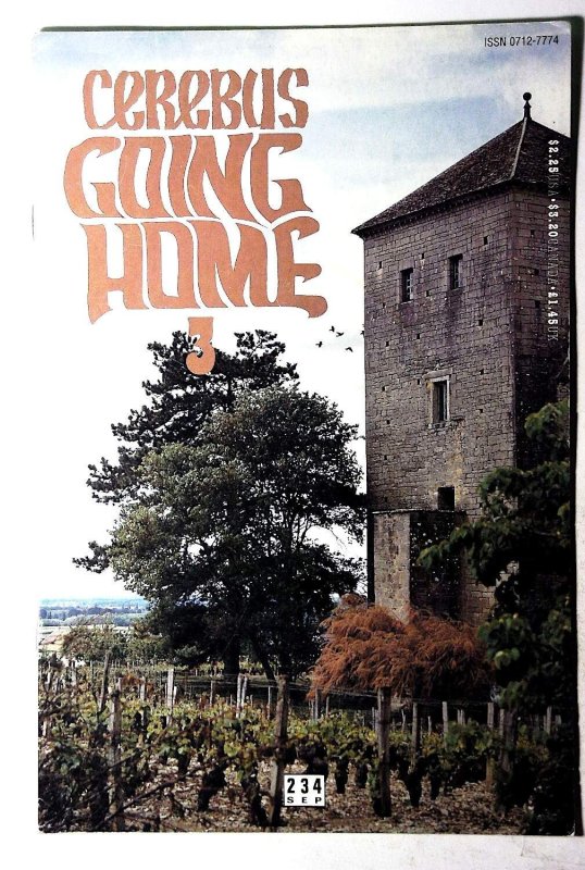 Cerebus #234 (1998), raw, ungraded comic book — front cover