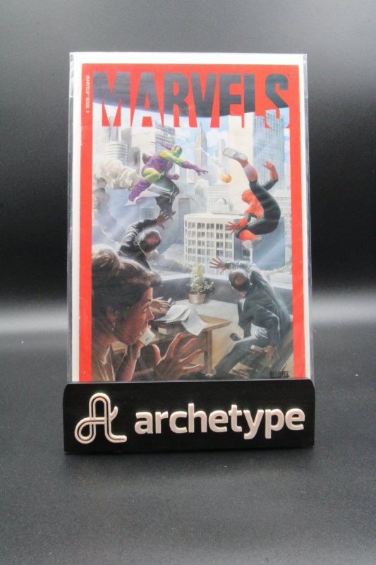 Marvels #0-4 – Marvel (1994) Full Series (5 Issues) NM Average (Marvel Comics, 1994), raw comic book in NM condition — front cover