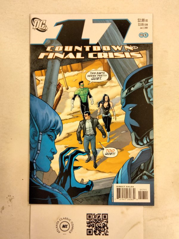 Countdown #17 (DC Comics, 2008), raw comic book in NM condition — front cover