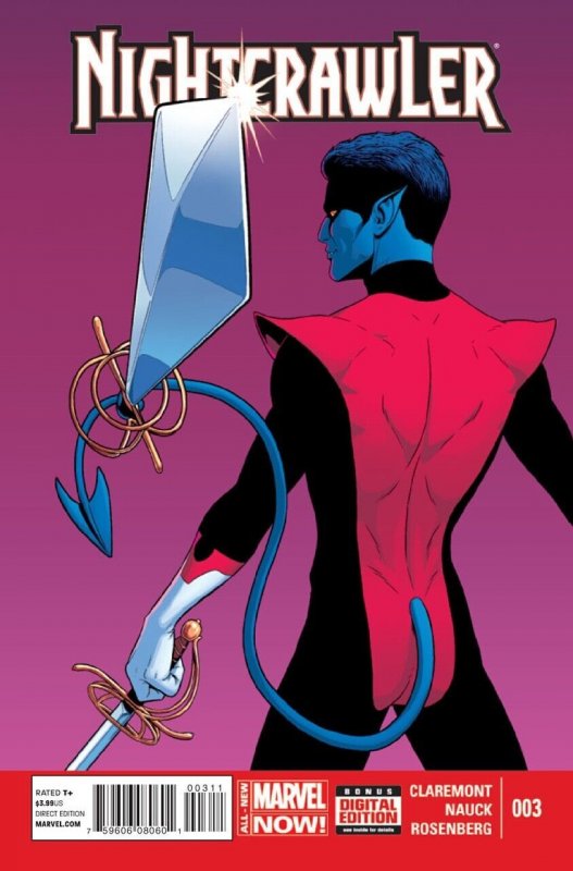Nightcrawler #3 (2014), raw comic book in NM condition — front cover
