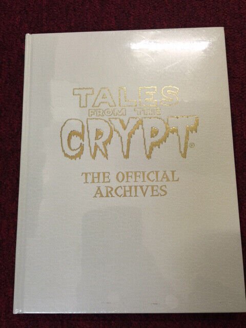 Tales from THE Crypt-The Official Archives EC Hardcover Bleached Bones Ed Sealed, raw, ungraded comic book — front cover