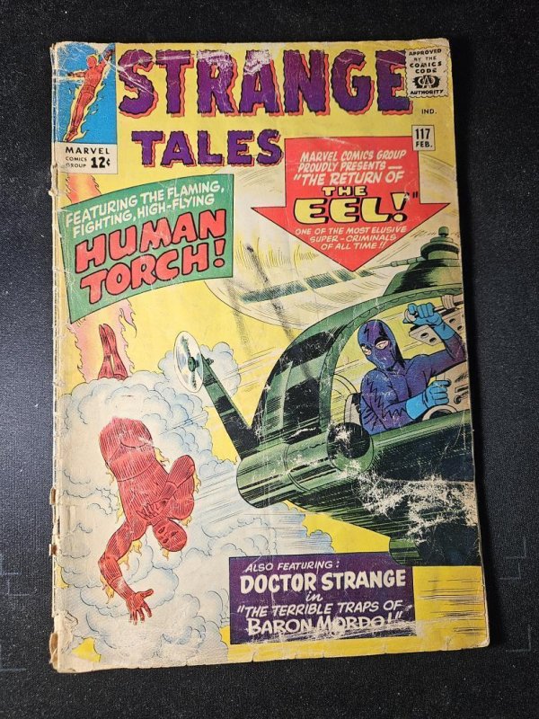 Strange Tales #117 (Marvel Comics, 1964), raw, ungraded comic book — front cover
