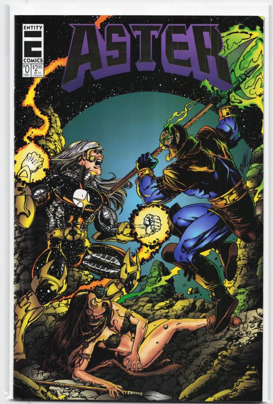 Aster #0 (1994), raw, ungraded comic book — front cover