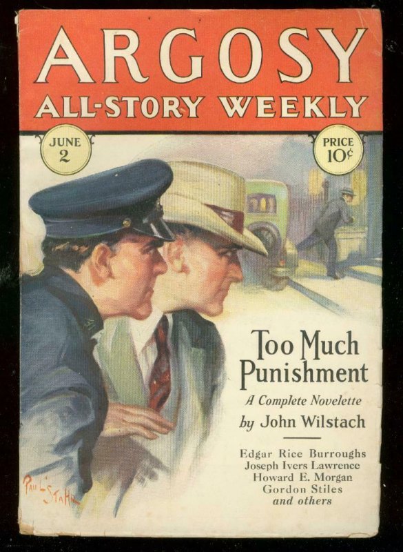 Argosy June #2, raw comic book in VG/FN condition — front cover