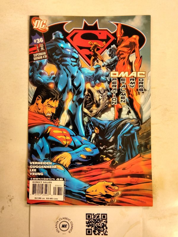 Batman Superman #36 (DC Comics), raw comic book in NM condition — front cover