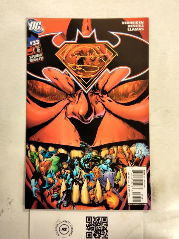 Batman Superman #33 (DC Comics), raw comic book in NM condition — front cover