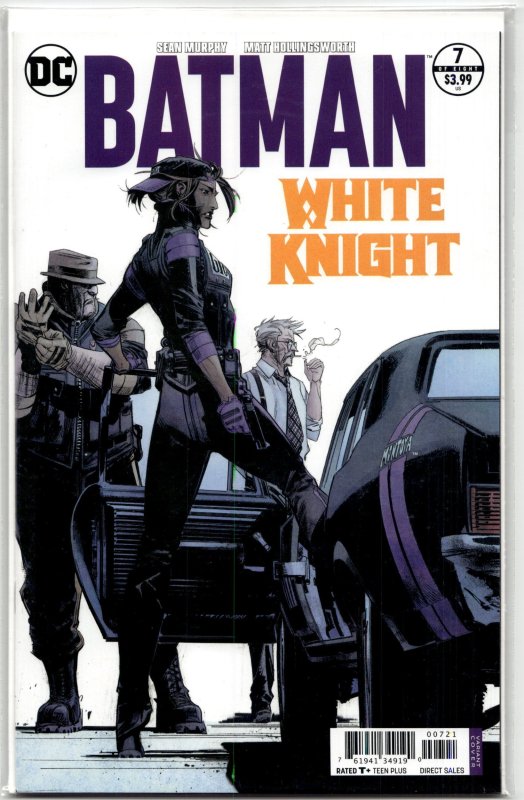 Batman: White Knight #7 (DC Comics, 2018), raw, ungraded comic book — front cover