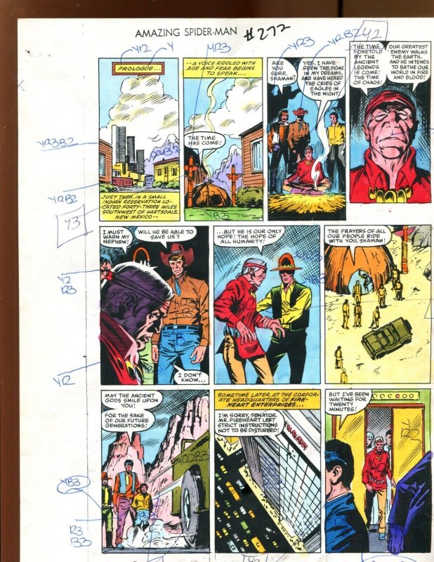 Amazing Spider-Man #272 (Marvel Comics, 1986), raw, ungraded comic book — front cover