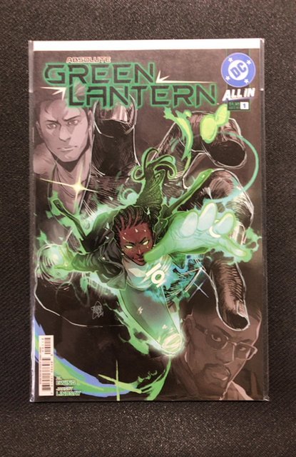 Absolute Green Lantern #1 (2025), raw, ungraded comic book — front cover