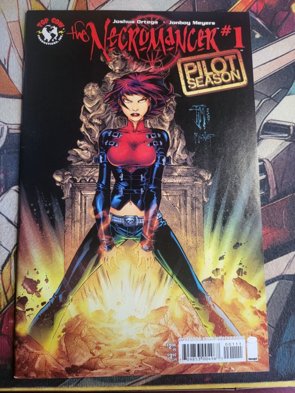 The Necromancer Pilot Season #1 (2007), raw, ungraded comic book — front cover