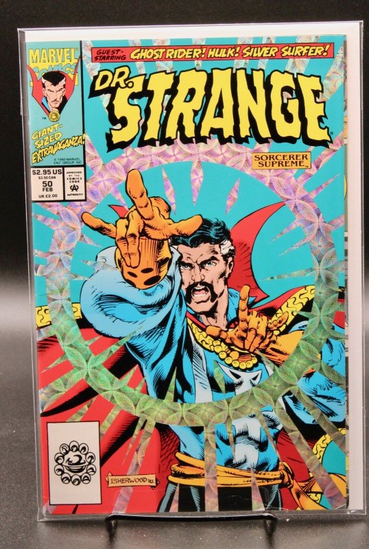 Doctor Strange, Sorcerer Supreme #50 (Marvel Comics, 1993), raw comic book in VF+ 8.5 condition — front cover