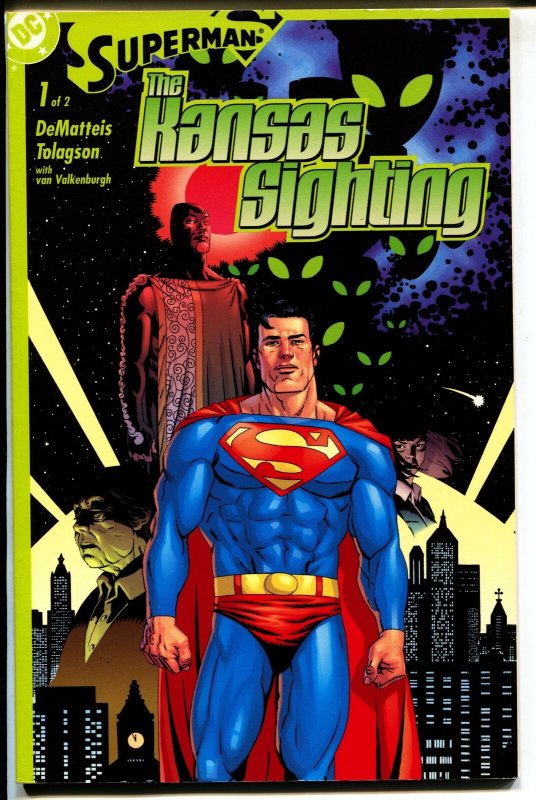 Superman: The Kansas Sighting #1 (DC Comics, 2003), raw, ungraded comic book — front cover