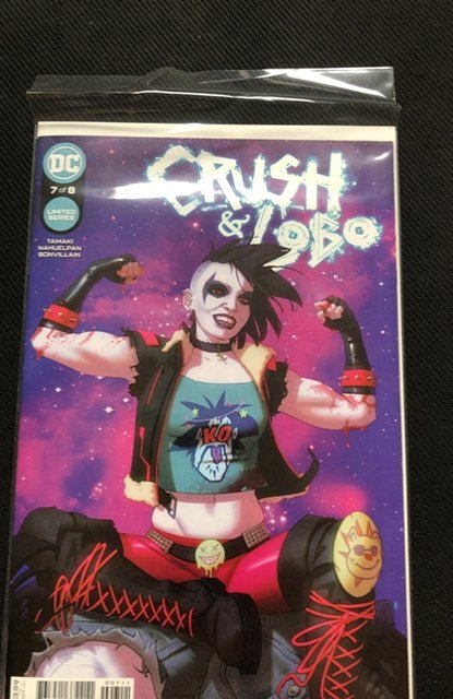 Crush & Lobo #7 (2022), raw, ungraded comic book — front cover