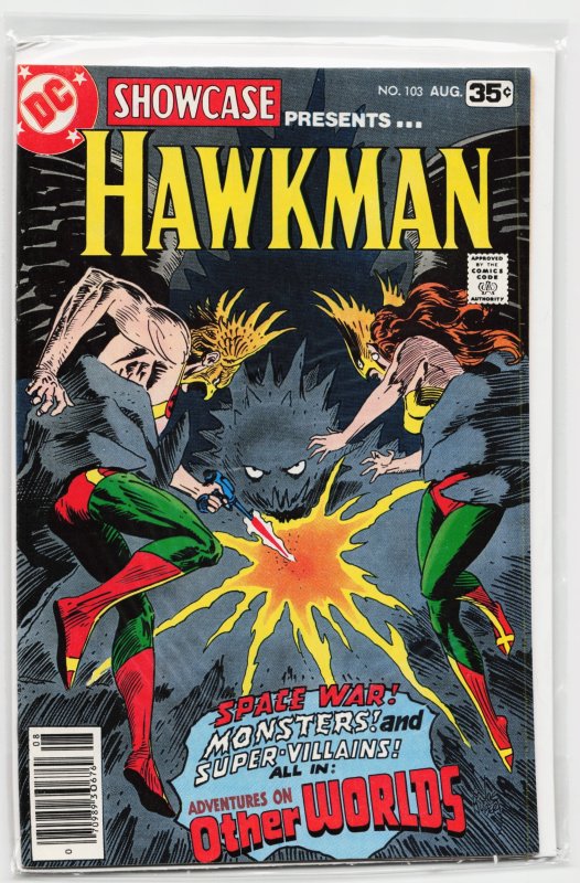 Showcase #103 (DC Comics, 1978), raw, ungraded comic book — front cover