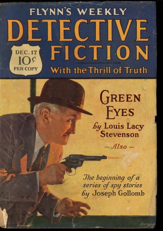 Flynn’s Weekly Detective Fiction - 12/17/27 - Condition: G - Original - 73236, raw, ungraded comic book — front cover