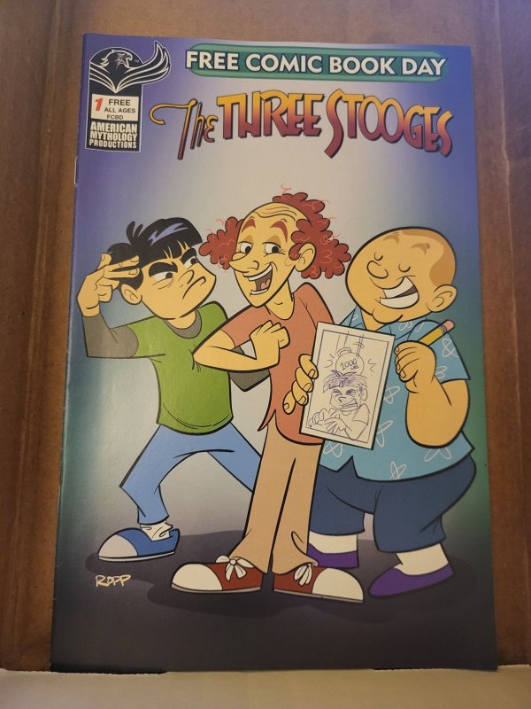 The Three Stooges 2022 FCBD Special (2022) (2022), raw, ungraded comic book — front cover