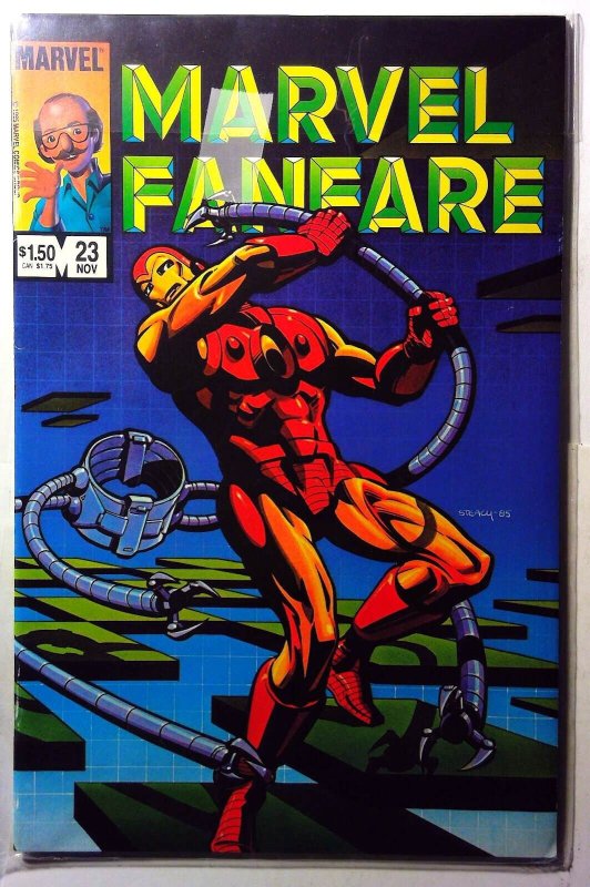 Marvel Fanfare #23 (Marvel Comics, 1985), raw, ungraded comic book — front cover
