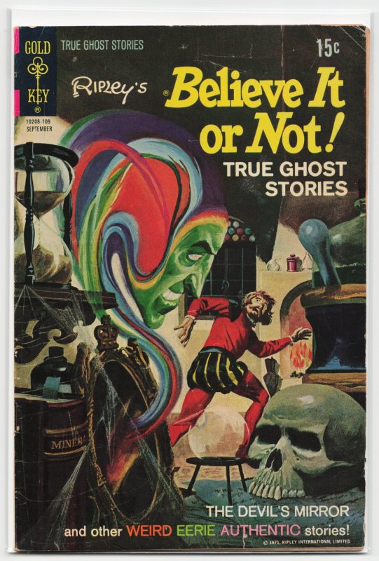 Ripley's Believe it or Not! #28 (1971), raw, ungraded comic book — front cover