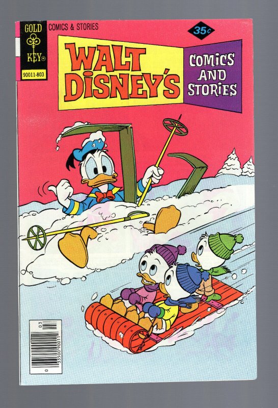 Walt Disney's Comics and Stories #450 (1978), raw comic book in 9.2 condition — front cover