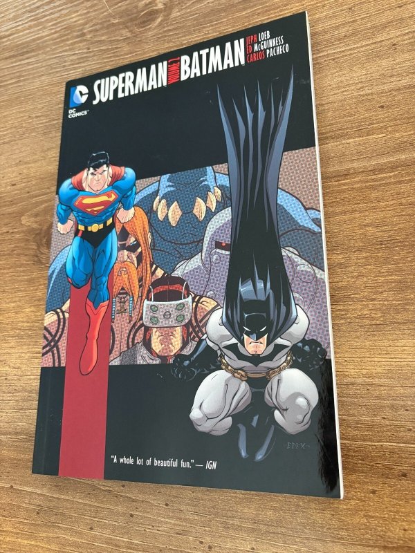 Superman Batman Vol #2 (DC Comics), raw, ungraded comic book — front cover