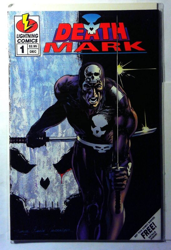 Deathmark #1 (1994), raw, ungraded comic book — front cover