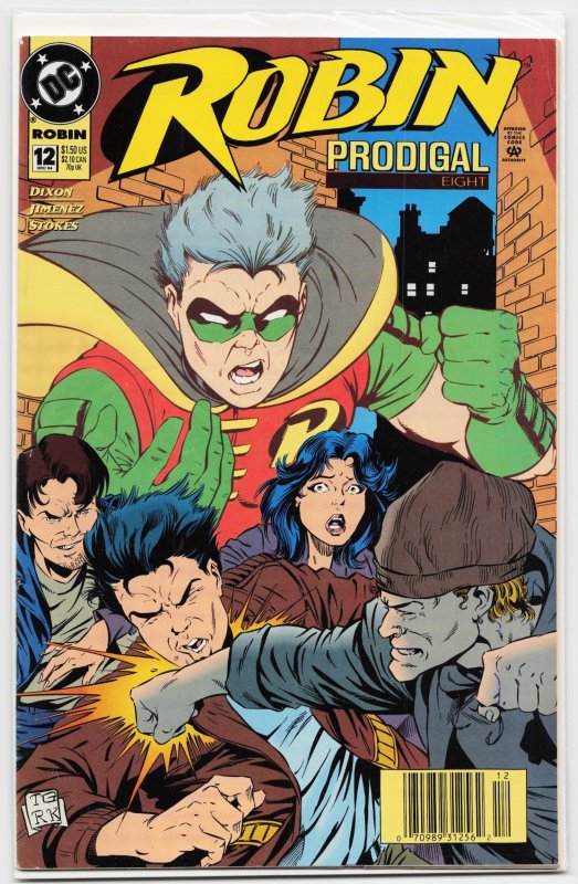 Robin #12 (DC Comics, 1994), raw, ungraded comic book — front cover