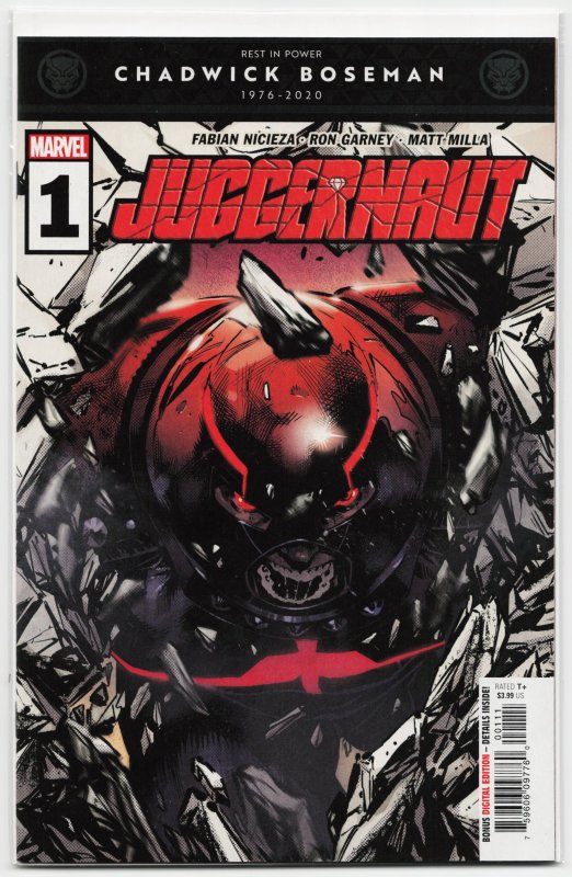 Juggernaut #1 (2020), raw, ungraded comic book — front cover