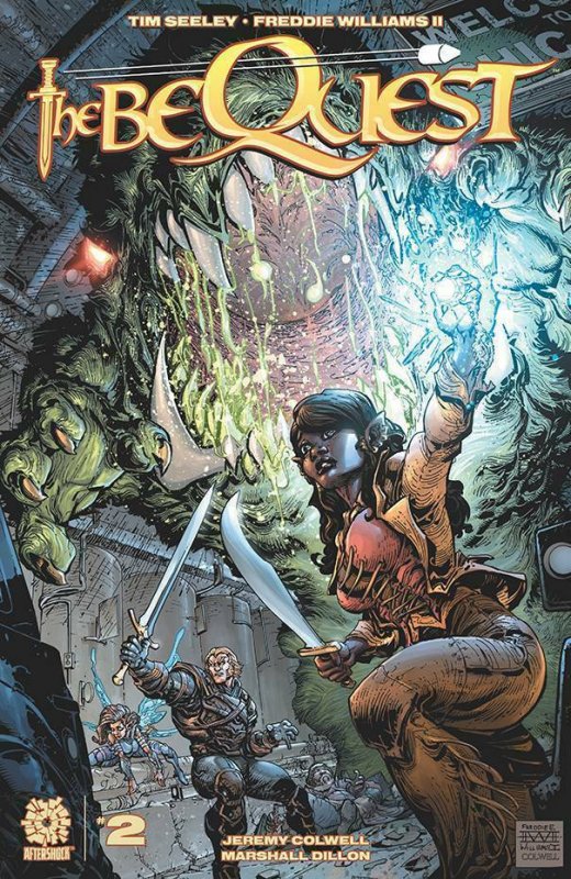 The BeQuest #2 (AfterShock Comics, 2021), raw, ungraded comic book — front cover