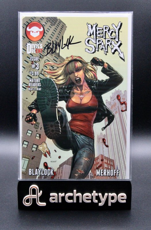Mercy Sparx #3 (2013), raw, ungraded comic book — front cover